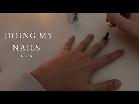 ASMR Doing My Nails 💤💅 | Hushed Hues ASMR