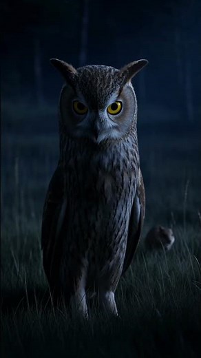 Why Owls Can See in the Dark 🦉 (Night Vision Explained)