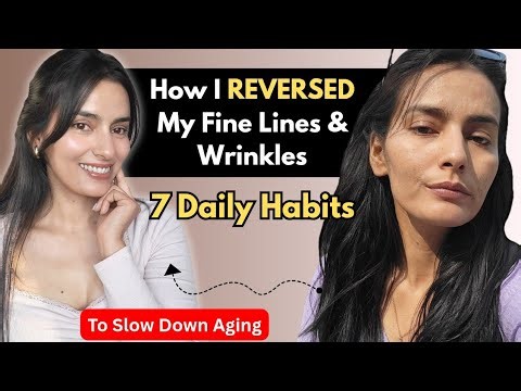 7 Daily Habits To Slow Down Aging | slow aging process | how to look younger than your age naturally