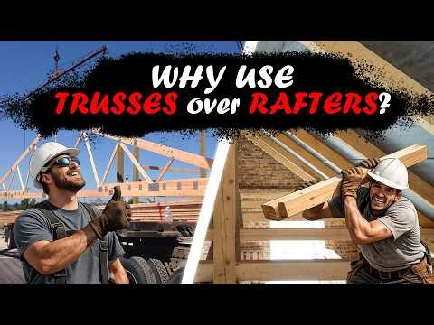 Trusses vs Rafters: Which Is Better (and Why Builders Choose Trusses)