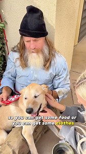3.5K views · 23 reactions | Woman tries to steal homeless man's dog. Good samaritans bless him with wonderful gift.  This video was produced by Network Media LLC and Tony H | Hack And Heat | Facebook