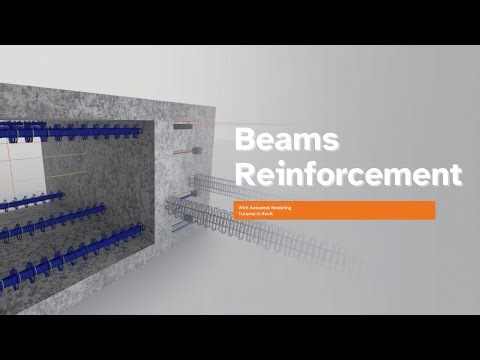 Beams Reinforcement with Revit l تسليح الكمرات الخرسانية باستخدام الريفيت