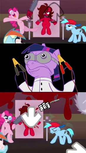 FNF Mobile Mod | Cupcakes But Rainbowdash Revived | FNF Animation #fnf #pinkiepie