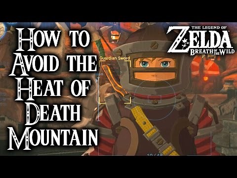 Breath of the Wild - How to get to Death Mountain - Avoid the Flames!