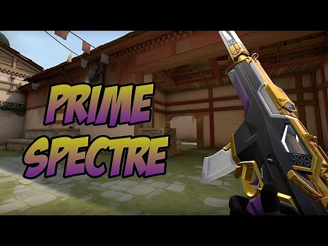 PRIME SPECTRE SKIN GAMEPLAY (PRIME COLLECTION) - VALORANT PRIME
