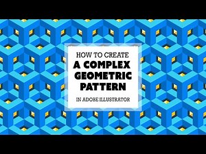 How to create a Geometric Seamless Pattern - Illustrator tutorial