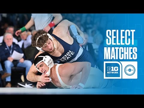 Lehigh at Penn State | SELECT MATCHES | Big Ten Wrestling | 12/07/2025