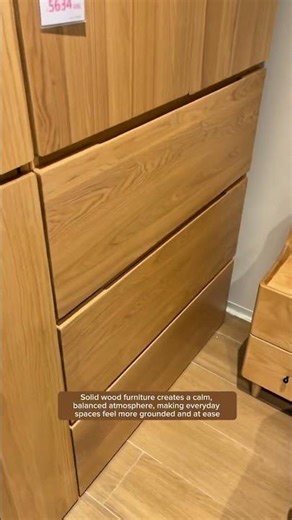 Solid Oak Bedroom Set for Calm Storage #bedroomdesign #oak #homedecor