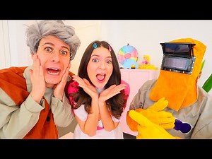 LUÌ SI FINGE NONNO E SOFÌ BAMBINA CON ELETTRO!!