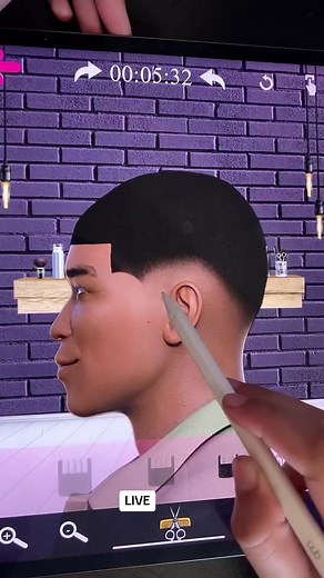Barber Chop Tutorial Game