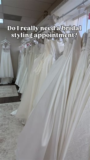 Do I really need a bridal styling appointment?” Yes — and here’s why 🤍 ✨ Your appointment is your moment. No crowds, no rushing, just a beautiful, intentional experience centered on you. ✨ A dedicated bridal stylist who understands fit, fabric, and your vision — guiding you every step of the way. At Classic Bride, we believe saying yes deserves time, care, and expertise — because this isn’t just shopping, it’s a once-in-a-lifetime moment ✨ | Classic Bride