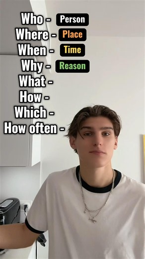 How to ask anything : the 8 core question words