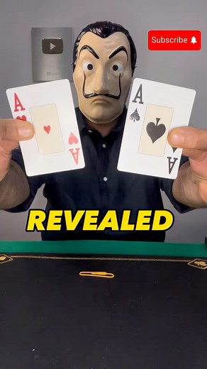 375K views · 6.1K reactions | SIMPLE CARD TRICK TO AMAZE YOUR FRIENDS % #magic #tricks #magictricks #Halloween #halloween2025 #HalloweenDecor | The Mask Magic Tricks Revealed | Facebook
