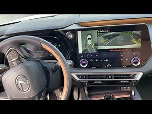 Lexus Park Assist successful automated parking procedure