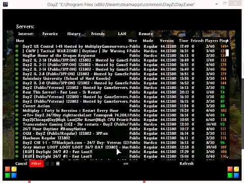 Dayz Server Not Showing Up Fix