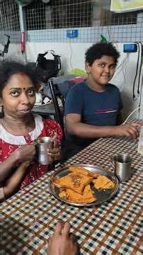 രാത്രിയിലെ ഞങ്ങളുടെ ഡിന്നർ 😁 #dorabujicutefamily #funny #family