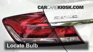 Reverse Light Replacement 2014 Honda Civic LX 1.8L 4 Cyl. Sedan