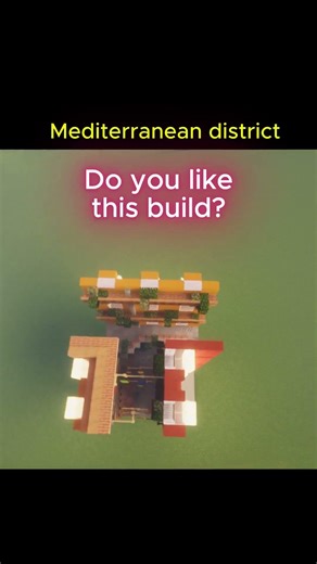 Mediterranean Building In Minecraft