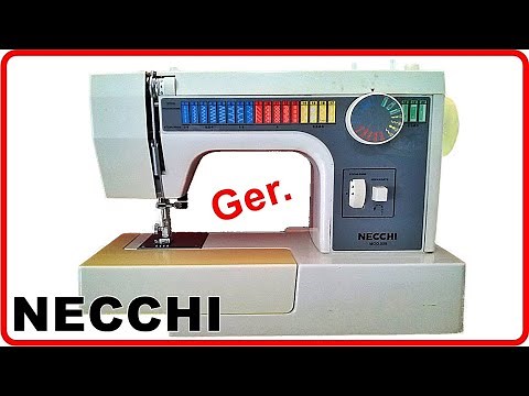 NECCHI 559 Bedienungsanleitung / User Manual (german language)