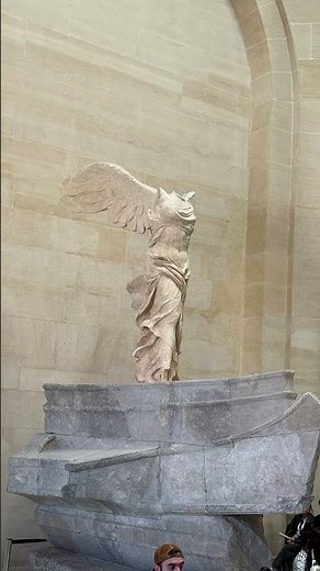 The Winged Victory of Samothrace/Nike of Samothrace-Louvre Museum-Paris #travel