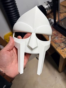 MF Doom–inspired Wearable Cosplay Mask – Chrome or Gold Finish - Etsy Canada