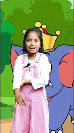 Hathi Raja Kahan Chale | हाथी राजा कहाँ चले | Hindi Nursery Rhymes | Hathi Poem |