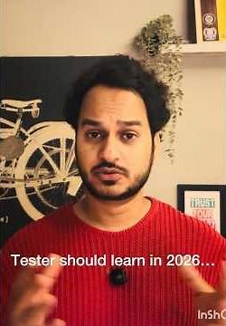 What Testers Should Learn in 2026? #AI #softwaretesting