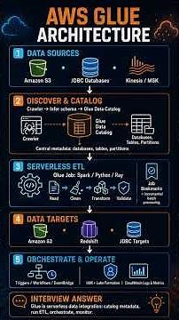 Data Engineer Interview Question | AWS Glue Architecture Explained