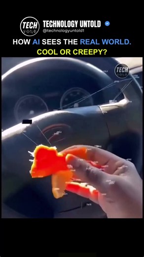 This Is How AI Sees the Real World 🤯 #ai #shorts