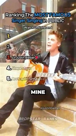 Ranking The MOST FAMOUS Singer Singing in PUBLIC (part.2)