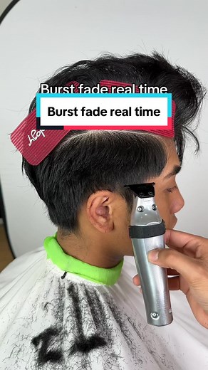 Burst Fade Tutorial on Straight Asian Hair | Haircut Reference
