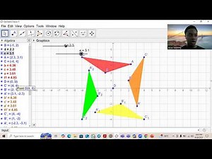 Transforming Polygons with GeoGebra: Reflection, Rotation, Translation, & Enlargement