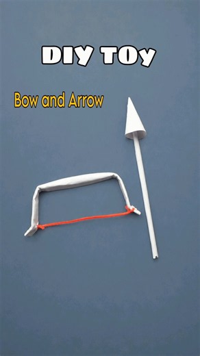 "This Paper Bow & Arrow Actually Shoots 🏹🔥 #shorts