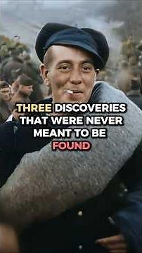 Three Discoveries That Were Never Meant to Be Found