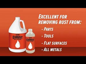 Exrust Industrial Strength Rust Remover