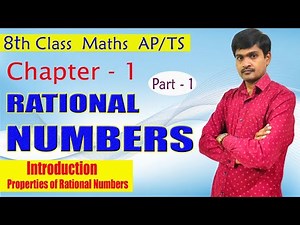 Rational Numbers Part- 1 I Class 8 I Concepts I Properties of Rational numbers I Ramesh Sir Maths