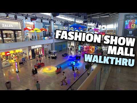 Las Vegas WalkThru — Fashion Show Mall - 4K UHD