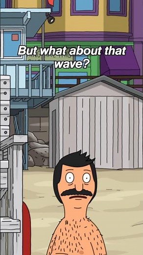 bob is afraid of the ocean 😧 #bobsburgers