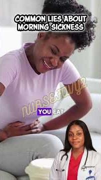 Common myths about morning sickness every woman should stop believing