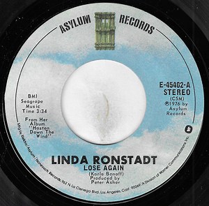 Linda Ronstadt - Lose Again