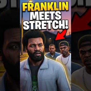 Franklin Finally Meets Stretch In GTA 5 #gta5 #gta #gtav