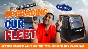 We Just Got 2026 Freightliners! – Here’s the FIRST Upgrade We Made! _______________ We JUST got our new 2026 Freightliner Cascadias and we're about to hook them all up with all-new Carrier APUs! Are you interested in why we've gone with the Carrier APU and what benefits it might bring to your trucking lifeline? Well, this might be the video for you! Join us on yet another behind-the-scenes adventure of managing our trucking company! _______________ #trucking #carrier #apu For all sponsorship inq