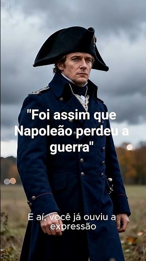 This is how Napoleon lost the war.