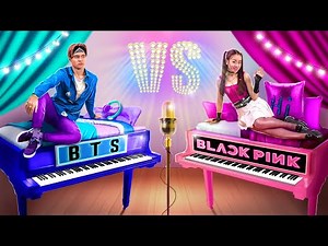 BTS Fans vs. Blackpink Fans! / Let's Build a Bunk Bed!