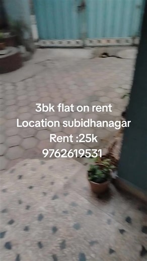 Affordable 3BK Flats for Rent in Subidhanagar