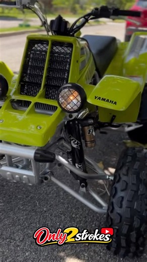 Rate My Fluorescent Green Yamaha Banshee! 💚🔥 #banshee350 #2strokesound #atvshorts