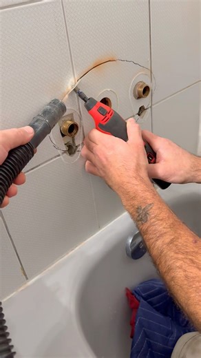 Front-access shower diverter replacement — fast, clean, and no wall damage.