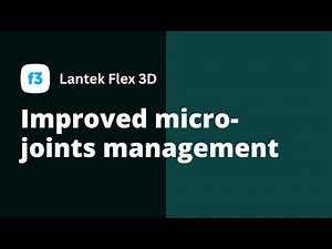 Lantek v43 - Improved micro joints management