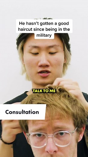 Transforming a Military Haircut into a Stylish Look