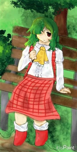 Drawing Yuuka for the billionth time because why not? ^^ #yuukakazami #yuuka #touhouproject #Touhou #art